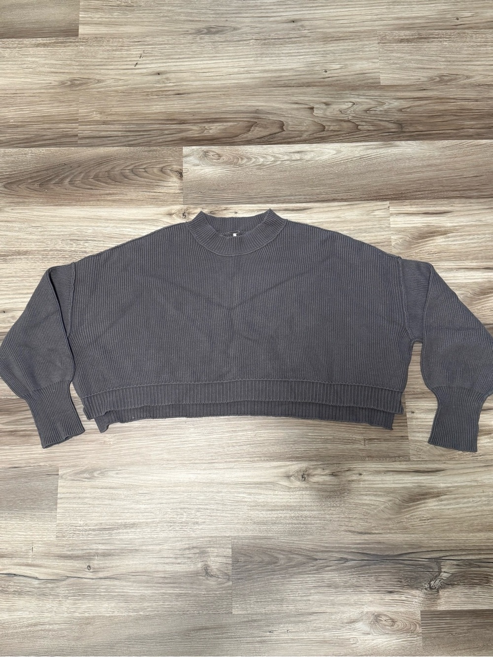 Free People Easy Street Crop Pullover Sweater